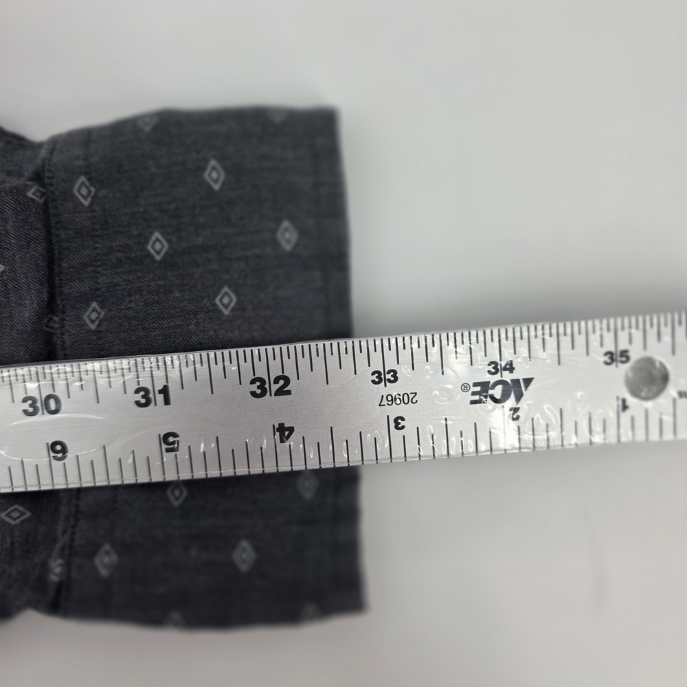 Polo Ralph Lauren Button Down Mens 2XB Heritage Cotton Herringbone Grey Classic - Picture 6 of 8